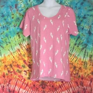 LulaRoe Christy T Crane pattern .